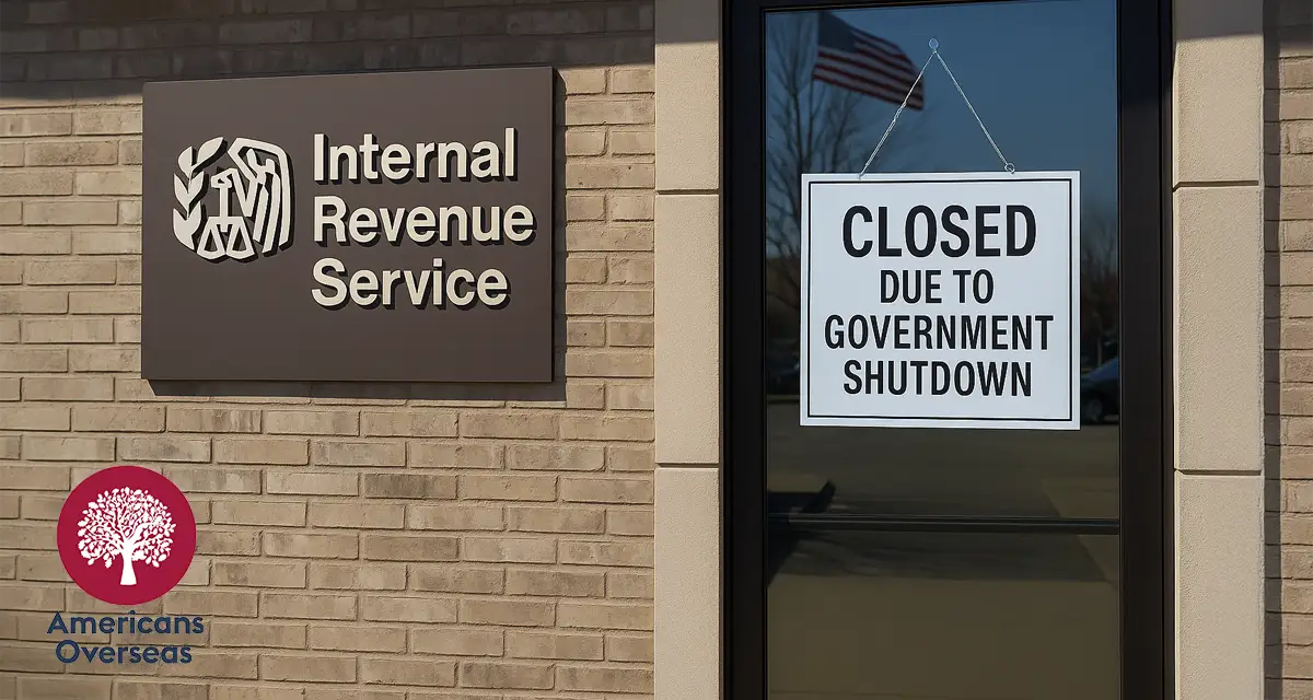 Image aboutIRS Shutdown 2025: What It Means for Americans Abroad